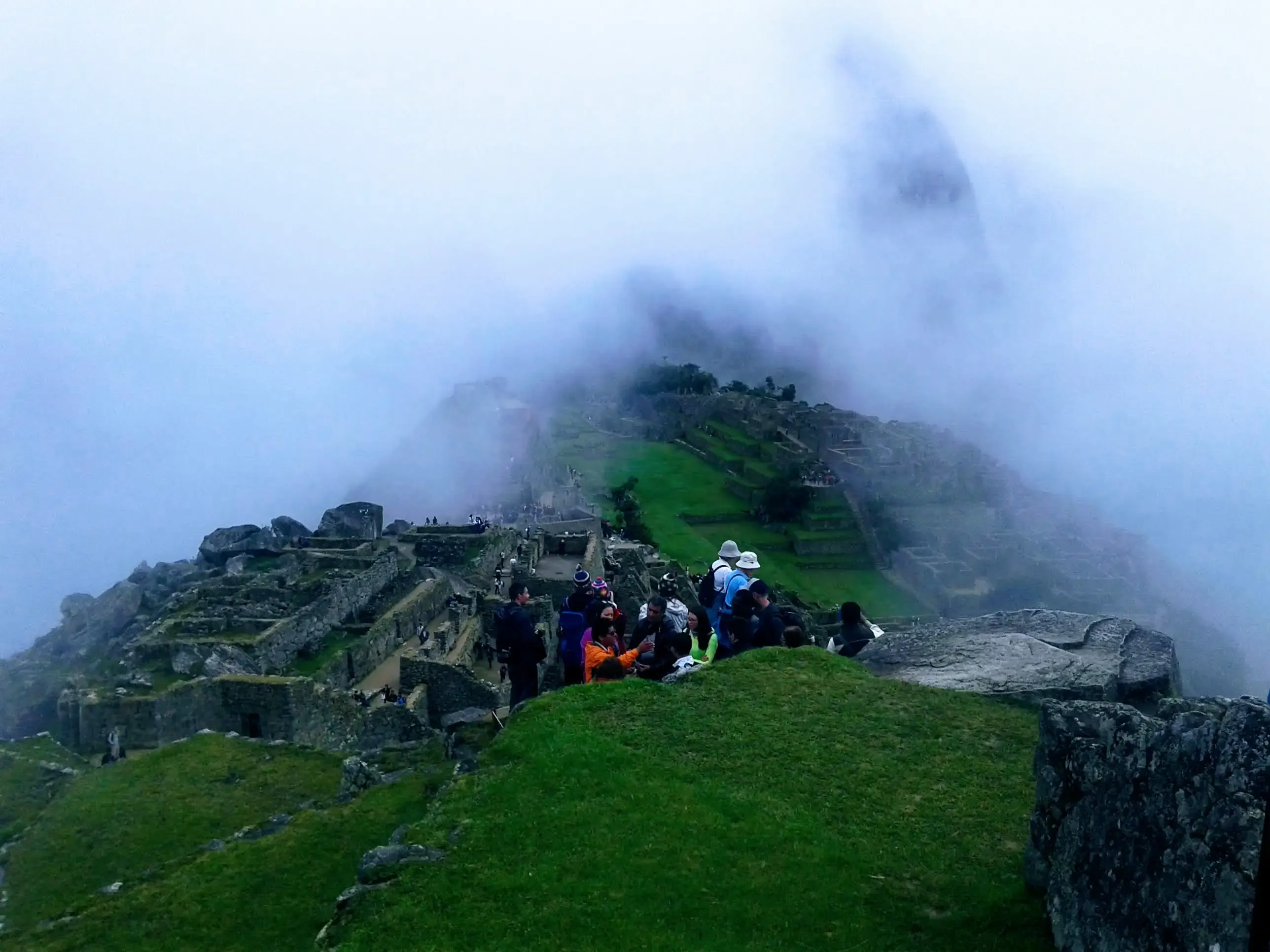 The mysterious cloudy Inca citadel