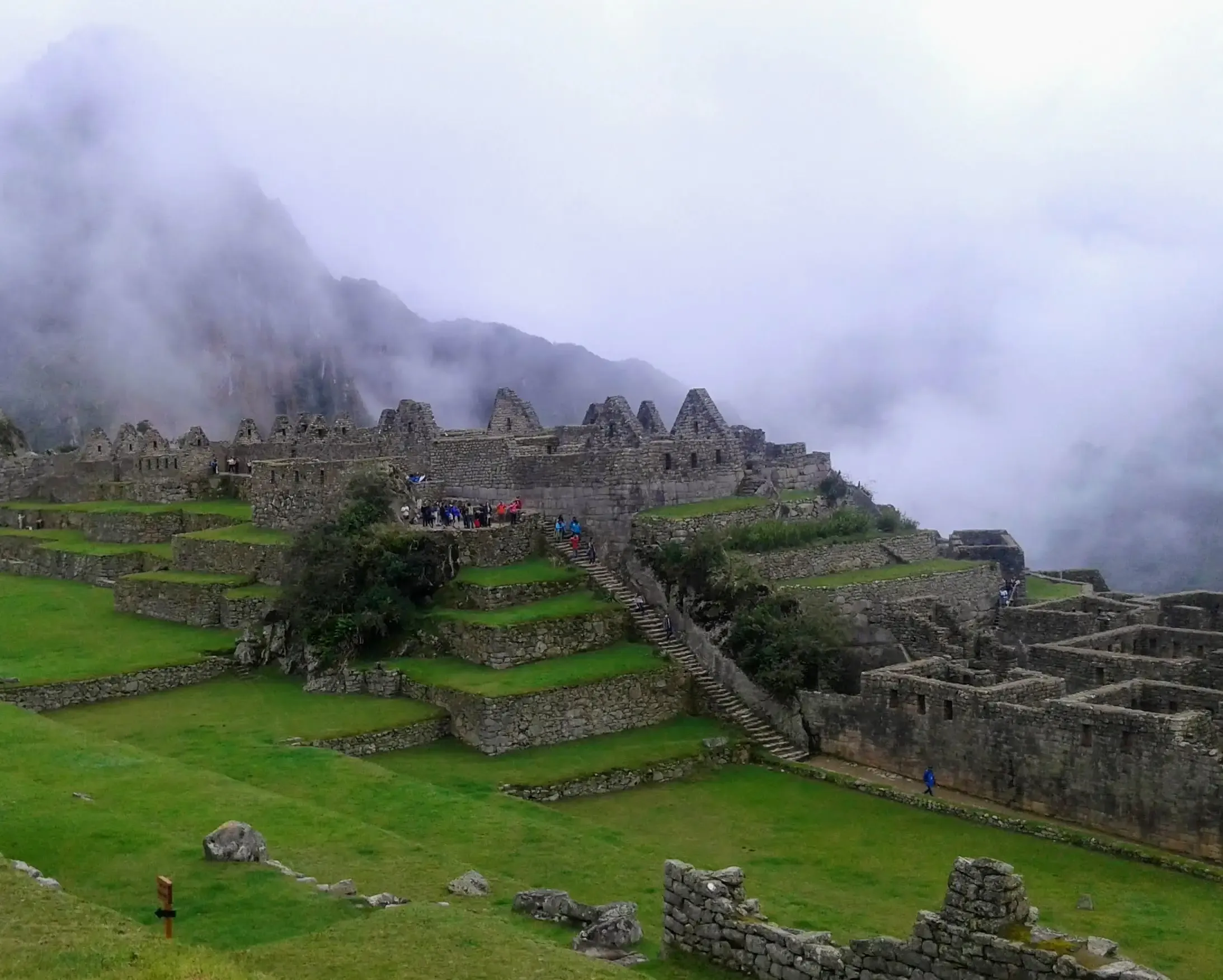 Agricultural terraces of the ancient Incas